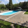 Композитный бассейн "Лагуна" 6,6х3,2х1,5 метра, оборудование, монтаж.