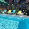 Композитный бассейн "Пляж" 9х3,6х1,5 метра, оборудование, монтаж.